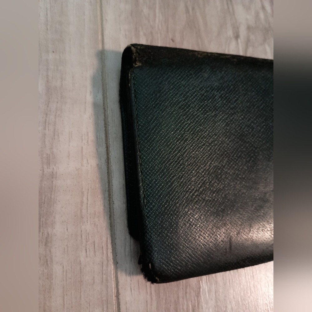 Burberry - dark green wallet bifold - Authentic - Picture 6 of 15